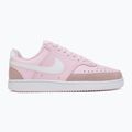 Buty damskie Nike Court Vision Low Suede pink foam/white 2