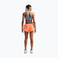 Spodenki do biegania damskie Nike Tempo Swoosh Dri-Fit Mid-Rise Brief-Lined orange pulse/white 3