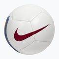 Piłka do mini piłki nożnej Nike Skills FC Barcelona white/cardinal red rozmiar 1