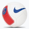 Piłka do mini piłki nożnej Nike Skills Paris-Saint Germain white/university red rozmiar 1 2