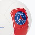 Piłka do mini piłki nożnej Nike Skills Paris-Saint Germain white/university red rozmiar 1 3