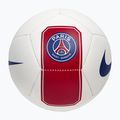 Piłka do mini piłki nożnej Nike Skills Paris-Saint Germain white/university red rozmiar 1 2