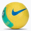 Piłka do piłki nożnej Nike Academy Brazil canary/light menta rozmiar 5 2