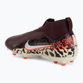 Buty piłkarskie dziecięce Nike United Jr. Mercurial Superfly 10 Academy MG burgundy crush/metallic silver 3