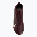 Buty piłkarskie dziecięce Nike United Jr. Mercurial Superfly 10 Academy MG burgundy crush/metallic silver 5