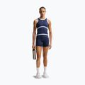 Spodenki damskie Nike One High Waisted Biker 5" midnight navy/hydrogen blue/white 2