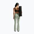 Legginsy damskie Nike One High Waisted Flared steam/white 3