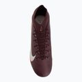 Buty piłkarskie męskie Nike United Mercurial Superfly 10 Academy MG burgundy crush/metallic silver 5