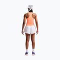 Spodenki do biegania damskie Nike Tempo Swoosh Dri-Fit Mid-Rise Brief-Lined white/orange pulse/black 3