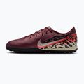 Buty piłkarskie męskie Nike United Mercurial Vapor 16 Academy TF burgundy crush/metallic silver 2