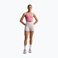 Koszulka do biegania damska Nike Tempo Medium Support Cropped Sports Bra peony 2