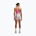 Koszulka do biegania damska Nike Tempo Medium Support Cropped Sports Bra peony 3
