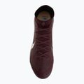 Buty piłkarskie męskie Nike United Superfly 10 Elite burgundy crush/university red/fossil/metal silver 5