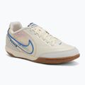 Buty piłkarskie męskie Nike Tiempo Streetgato PRM IC coconut milk/gum med brown/blue crystal