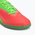 Buty piłkarskie dziecięce Nike Jr. Phantom 6 Low Club Erling Haaland IC hot punch/green strike/black 7