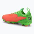 Buty piłkarskie dziecięce Nike Jr. Phantom 6 Low Academy Erling Haaland FG hot punch/green strike/black 3