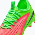 Buty piłkarskie dziecięce Nike Jr. Phantom 6 Low Academy Erling Haaland FG hot punch/green strike/black 3