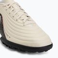 Buty piłkarskie męskie Nike United Tiempo Maestro Academy TF fossil/burgundy crush/metallic silver 7