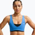 Biustonosz treningowy Nike Pro Sculpt Medium Support light photo blue/black/white 4