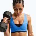 Biustonosz treningowy Nike Pro Sculpt Medium Support light photo blue/black/white 6