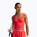 Koszulka treningowa damska Nike Pro Sculpt Medium Support Padded Tank light crimson/white