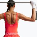 Koszulka treningowa damska Nike Pro Sculpt Medium Support Padded Tank light crimson/white 5