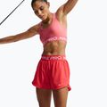 Spodenki treningowe damskie Nike Pro 2in1 light crimson/white 4