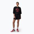 Spodenki damskie Jordan Fleece black/gym red 2
