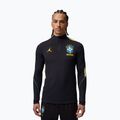 Longsleeve piłkarski męski  Brazil Strike Elite Jordan Dri-Fit Drill Top black/yellow puls/light menta/P109C