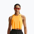 Koszulka do biegania damska Nike AeroSwift Dri-Fit ADV Cropped Tank Top laser orange/black