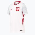 Koszulka reprezentacji Polski dziecięca domowa Nike Dri-Fit 2026 white/field silver