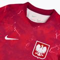 Koszulka reprezentacji Polski dziecięca wyjazdowa Nike Dri-Fit 2026 noble red/sport red 4