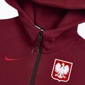 Bluza piłkarska męska Nike Tech Fleece Poland Full Zip Hoodie team red 4