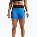 Spodenki treningowe damskie Nike Pro Sculpt Dri-Fit High-Waisted Biker 5" light photo blue/black/white