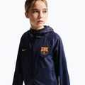 Kurtka piłkarska dziecięca Nike FC Barcelona Academy Pro blackened blue/black/mineral yellow 4