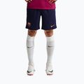 Spodenki piłkarskie dziecięce Nike FC Barcelona Dri-Fit ADV Strike Elite blackened blue/noble red/mineral yellow