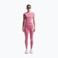 Koszulka do biegania damska Nike Swoosh Run Dri-Fit peony/photon dust/white 2