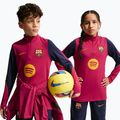 Bluza piłkarska dziecięca Nike FC Barcelona Strike Dri-Fit Soccer Knit Drill Top noble red/blackened blue/mineral yellow
