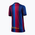 Koszulka piłkarska dziecięca Nike FC Barcelona Dri-Fit Stadium Home deep garnet/blue void/mineral yellow 2