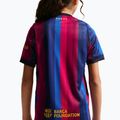 Koszulka piłkarska dziecięca Nike FC Barcelona Dri-Fit Stadium Home deep garnet/blue void/mineral yellow 7