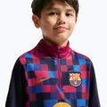 Bluza piłkarska dziecięca Nike FC Barcelona Dri-Fit Strike Drill Top noble red/noble red/mineral yellow 5