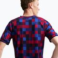 Koszulka piłkarska męska Nike FC Barcelona Dri-Fit Pre-Match noble red/mineral yellow 5
