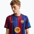 Koszulka piłkarska męska Nike FC Barcelona Dri-Fit Stadium Home deep garnet/blue void/mineral yellow 5