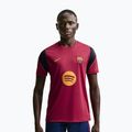 Koszulka piłkarska męska Nike FC Barcelona Strike Soccer Dri-Fit noble red/blackened blue/mineral yellow