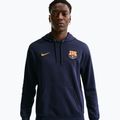 Bluza męska Nike FC Barcelona Club Hoodie blackened blue/mineral yellow 4