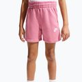 Spodenki dziecięce Nike Sportswear Club Fleece peony/peony/white