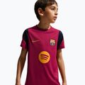 Koszulka piłkarska dziecięca Nike FC Barcelona Strike Dri-Fit noble red/blackened blue 4