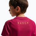 Koszulka piłkarska dziecięca Nike FC Barcelona Strike Dri-Fit noble red/blackened blue 5