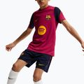 Spodenki piłkarskie dziecięce Nike FC Barcelona Strike blackened blue/noble red/mineral yellow 3