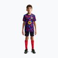 Koszulka piłkarska dziecięca Nike FC Barcelona Dri-Fit Pre-Match noble red/mineral yellow 3